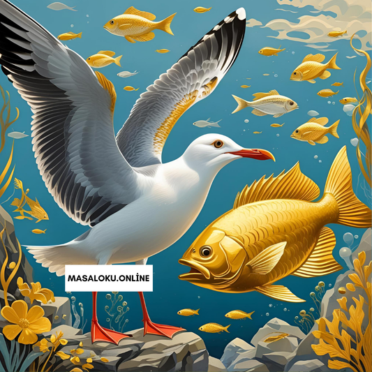 Balıkçı Martı ve Altın Balık - Kısa Çocuk Masalları