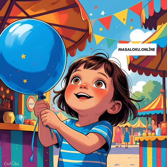 Mavi Balonun Sırrı - Kısa Çocuk Masalı