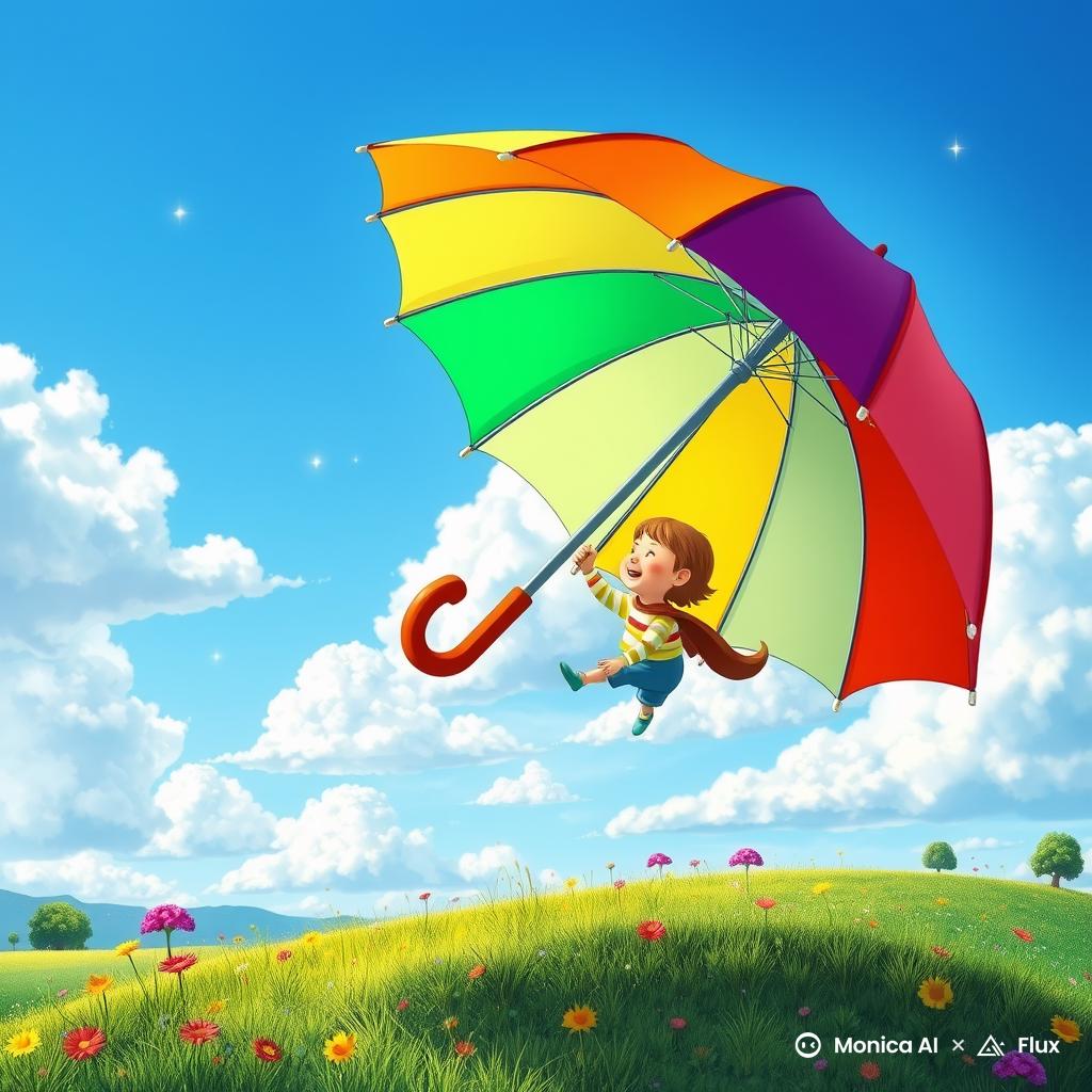 Uçan Şemsiye – Kısa Çocuk Masalı